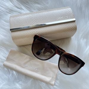 Jimmy Choo brown sunglasses